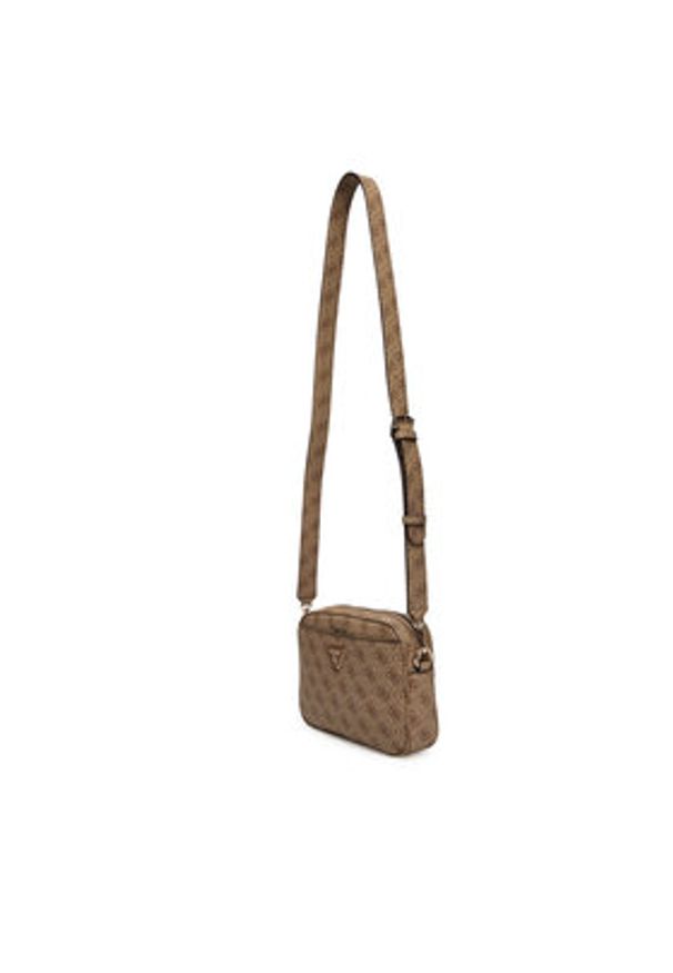 Guess Torebka Meridian II HWSG69 74140 Beżowy. Kolor: beżowy. Materiał: skórzane