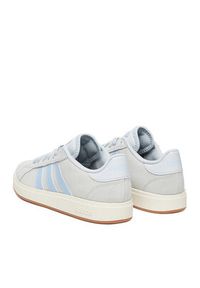 Adidas - adidas Sneakersy GRAND COURT BASE 00S JQ3595 Niebieski. Kolor: niebieski. Materiał: skóra, zamsz #2