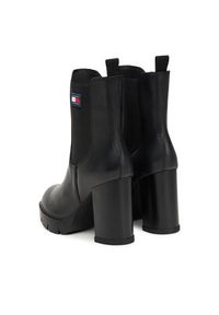 Tommy Jeans Botki Tjw EN0EN02831 Czarny. Kolor: czarny. Materiał: skóra #2