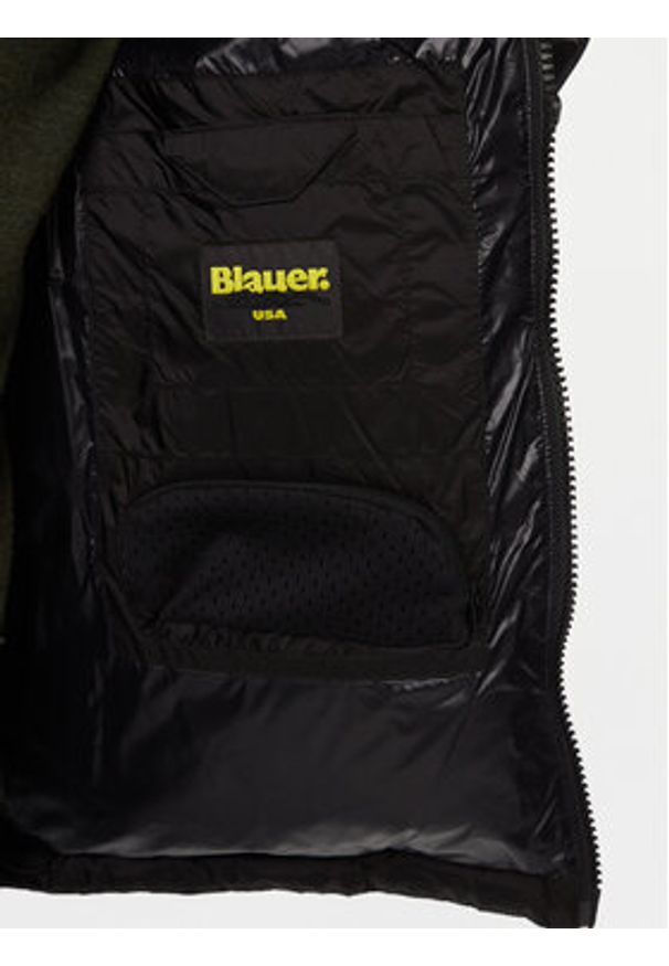 Blauer Kurtka zimowa 23WBLUC03010 Czarny Regular Fit. Kolor: czarny. Materiał: syntetyk. Sezon: zima
