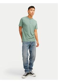 Jack & Jones - Jack&Jones T-Shirt Jprblunixs 12257965 Zielony Slim Fit. Kolor: zielony. Materiał: bawełna #7