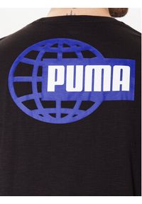 Puma Koszulka techniczna Graphic 523237 Czarny Regular Fit. Kolor: czarny. Materiał: bawełna #3