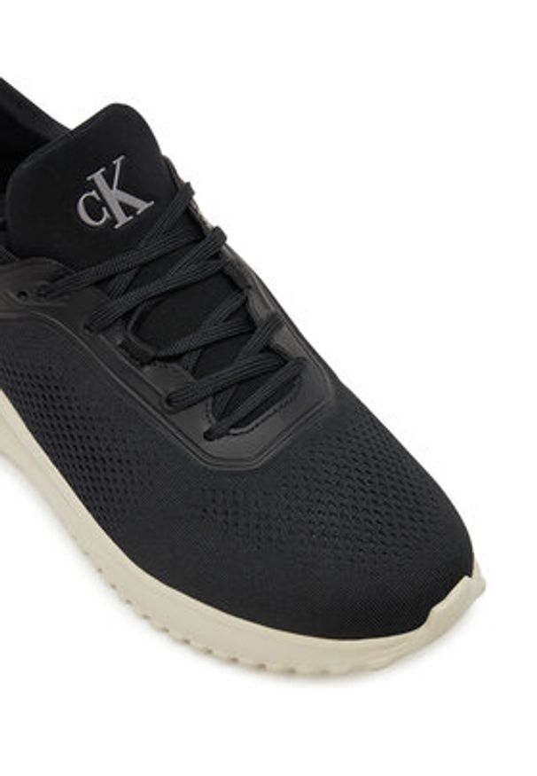 Calvin Klein Jeans Sneakersy Eva Runner Sock Mg Tech YW0YW01855 Czarny. Kolor: czarny. Materiał: materiał