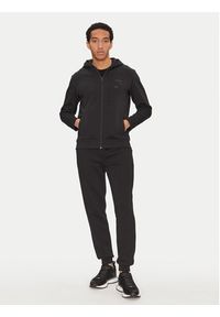BOSS Bluza Saggy 50530020 Czarny Regular Fit. Kolor: czarny. Materiał: bawełna #4
