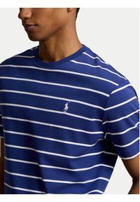 Polo Ralph Lauren T-Shirt 710934666001 Granatowy Classic Fit. Typ kołnierza: polo. Kolor: niebieski. Materiał: bawełna #5