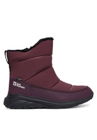 Jack Wolfskin Śniegowce Dromoventure Texapore Boot 4059881 Bordowy. Kolor: czerwony. Materiał: materiał #1