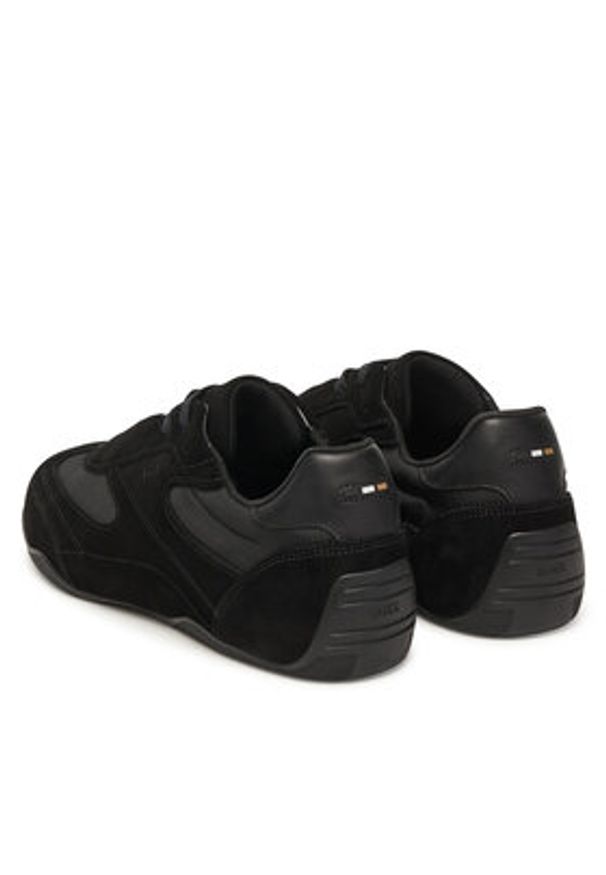 BOSS Sneakersy Jaylen 50557884 Czarny. Kolor: czarny. Materiał: zamsz, skóra