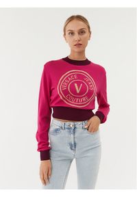 Sweter Versace Jeans Couture. Kolor: różowy #1
