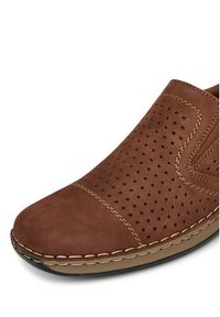 Rieker Półbuty 05286-24 Brązowy. Kolor: brązowy. Materiał: nubuk, skóra #6