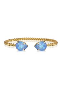 CAROLINE SVEDBOM - Bransoletka Ocean Blue Delite. Materiał: złote. Kolor: niebieski. Kamień szlachetny: kryształ #4