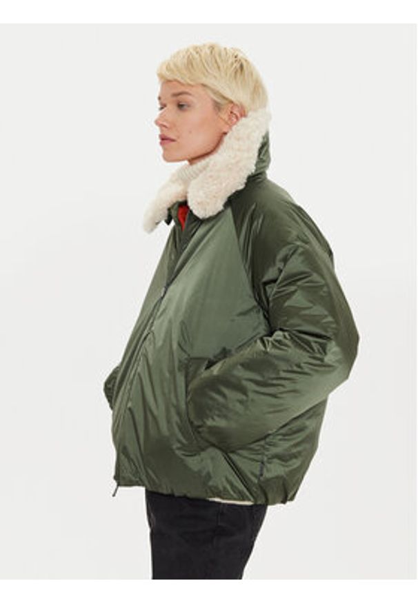 Save The Duck Kurtka zimowa D31841W JADE19 Zielony Regular Fit. Kolor: zielony. Materiał: syntetyk. Sezon: zima