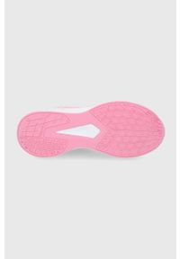 Adidas - adidas buty dziecięce Duramo 10 K kolor różowy. Nosek buta: okrągły. Zapięcie: sznurówki. Kolor: różowy. Materiał: materiał, guma