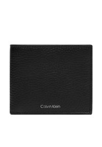 Calvin Klein Portfel LV04D1138G Czarny. Kolor: czarny. Materiał: skóra
