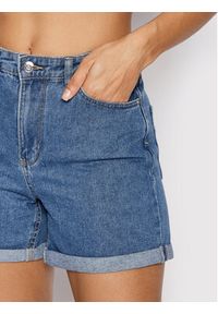 only - ONLY Szorty jeansowe Vega 15230571 Niebieski Regular Fit. Kolor: niebieski. Materiał: bawełna, jeans #4