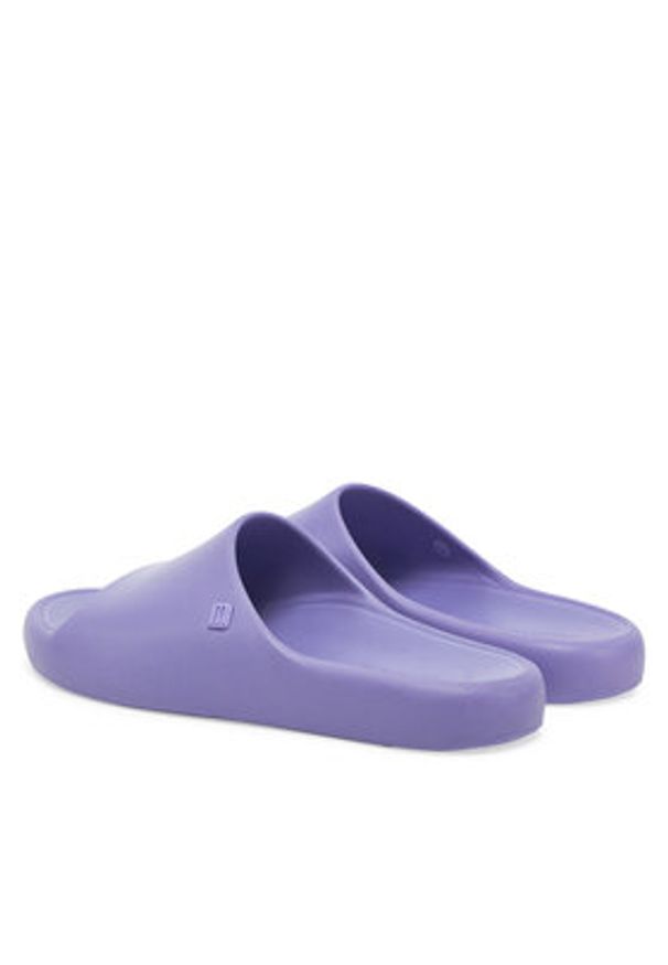 melissa - Melissa Klapki Melissa Free Print Slide Ad 33973 Fioletowy. Kolor: fioletowy. Wzór: nadruk