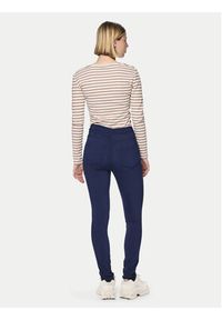 Pieces Jegginsy 17080560 Granatowy Skinny Fit. Kolor: niebieski #3