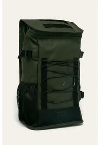 Rains - Plecak 1315 Mountaineer Bag. Kolor: zielony. Wzór: paski #4