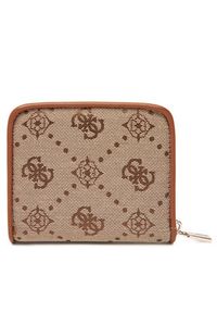 Guess Mały Portfel Damski SWJP96 54137 Beżowy. Kolor: beżowy. Materiał: materiał