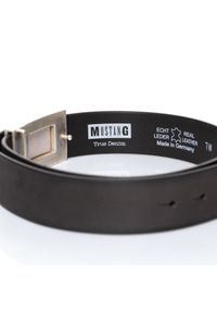 Mustang - MUSTANG PASEK SKÓRZANY MUS-M5001 0791 40mm Ledergürtel (RO39-2689A). Materiał: skóra. Wzór: paski. Styl: klasyczny #9