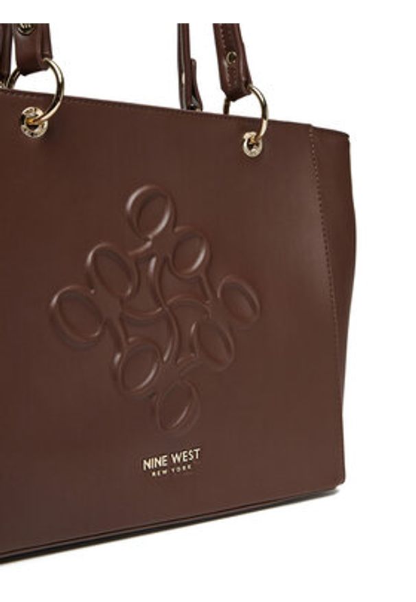 Nine West Torebka CEO-GIANNA-H242051 Brązowy. Kolor: brązowy