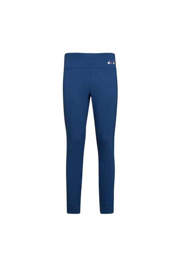 Diadora - Legginsy damskie DIADORA L.LEGGINGS SPOTLIGHT. Kolor: niebieski