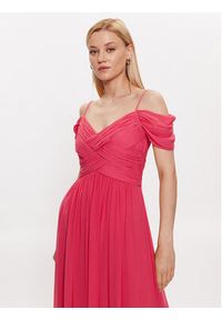Luisa Spagnoli Sukienka koktajlowa Palagio 539672 Różowy Regular Fit. Kolor: różowy. Materiał: jedwab. Styl: wizytowy #4