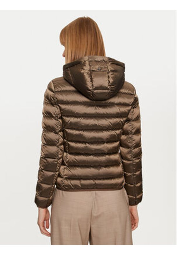 Colmar Kurtka puchowa 2286E 2YO Brązowy Slim Fit. Kolor: brązowy. Materiał: syntetyk