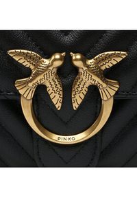 Pinko Torebka Love One Wallet C PE 23 PLTT 100062 A0GK Czarny. Kolor: czarny. Materiał: skórzane #4