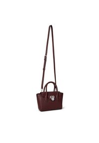Lauren Ralph Lauren - LAUREN RALPH LAUREN Torebka Small Tanner 431969349009 Bordowy. Kolor: czerwony. Materiał: skórzane #4