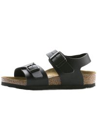 Buty do chodzenia dla dzieci Birkenstock New York Kids BF Black. Zapięcie: klamry. Kolor: czarny. Materiał: syntetyk, materiał #1