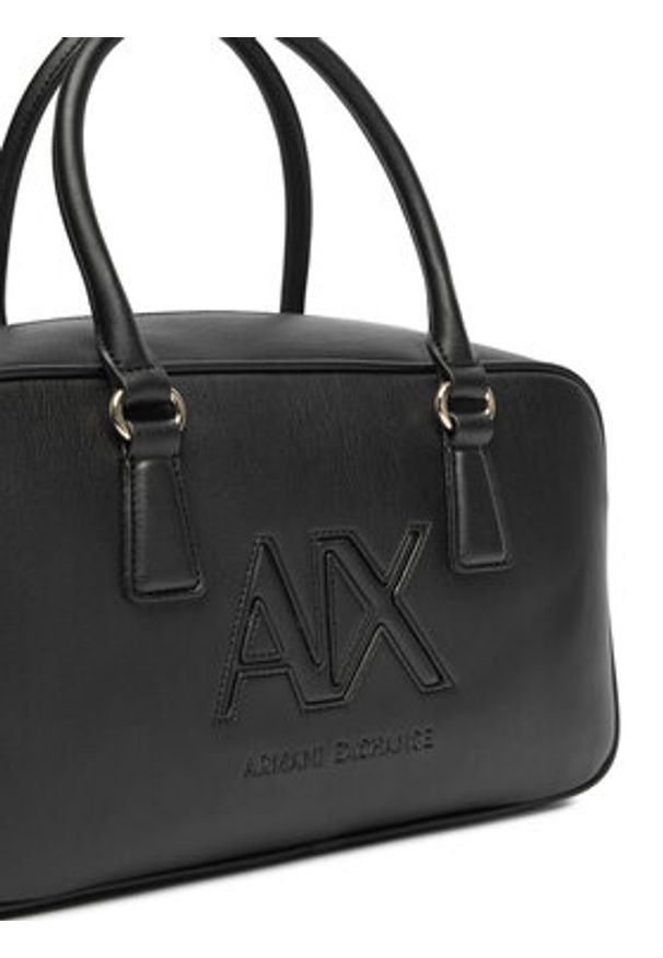 Armani Exchange Torebka XW001566 AF15634 UC001 Czarny. Kolor: czarny. Materiał: skórzane