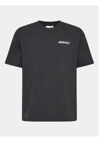 Gramicci T-Shirt G3SU-T051 Czarny Regular Fit. Kolor: czarny. Materiał: bawełna