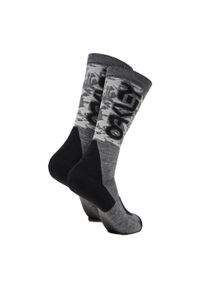 Skarpetki turystyczne wysokie unisex Oakley Wanderlust Perf Socks. Kolor: szary. Sport: turystyka piesza
