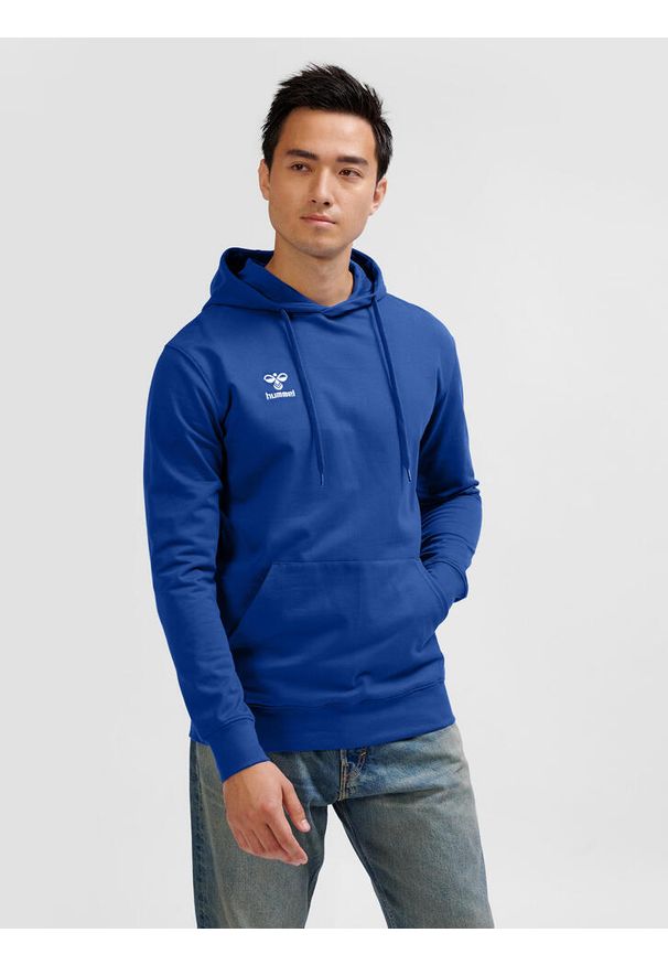 Hummel - Bluza hmlGO 2.0 HOODIE. Kolor: niebieski