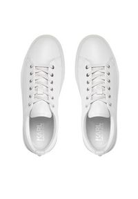Karl Lagerfeld - KARL LAGERFELD Sneakersy KL53320A Biały. Kolor: biały. Materiał: skóra