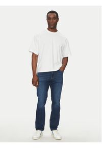 Mustang Jeansy Tramper 1013715 Granatowy Straight Leg. Kolor: niebieski
