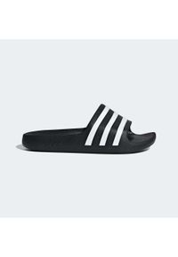 Klapki basenowe dla dzieci Adidas Adilette Aqua Slides. Kolor: biały, czarny, wielokolorowy. Materiał: guma. Styl: sportowy, elegancki