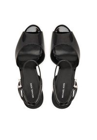 MICHAEL Michael Kors Sandały Rosie High 40S6RSHS1A Czarny. Kolor: czarny. Materiał: skóra #6