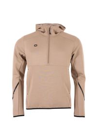 STANNO - Bluza treningowa zapinana do połowy Stanno Plaza. Kolor: beżowy. Materiał: materiał. Sport: piłka nożna #1