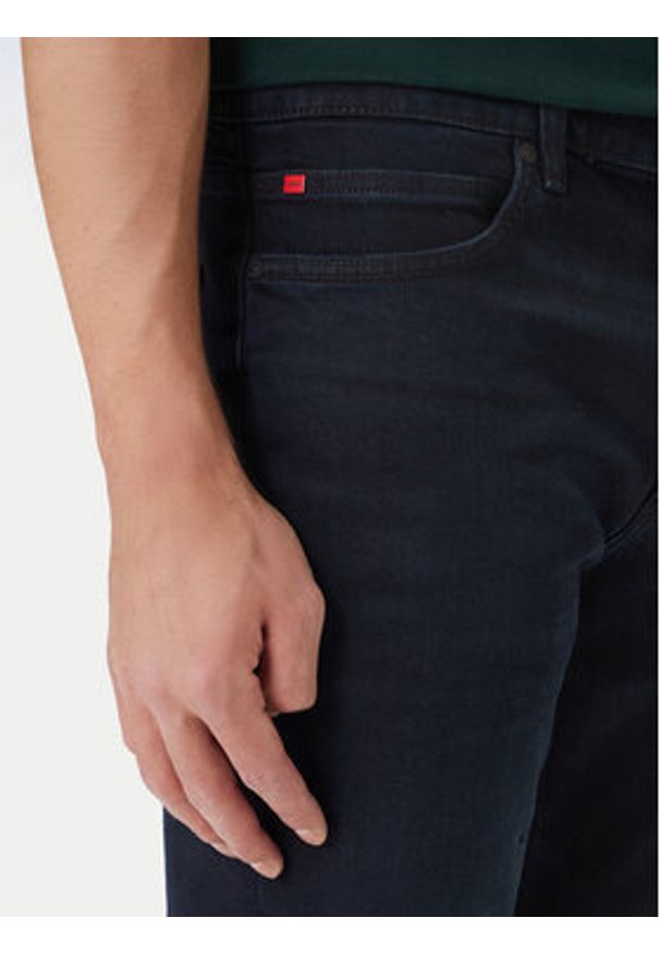 Hugo - HUGO Jeansy 50517493 Granatowy Extra Slim Fit. Kolor: niebieski