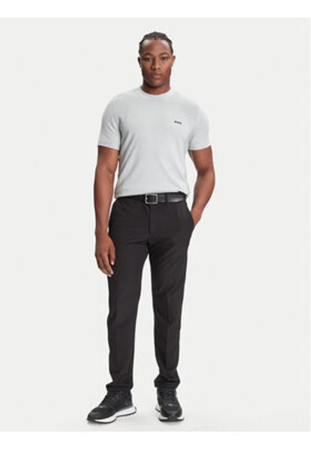 BOSS T-Shirt K_Momentum 50541952 Szary Regular Fit. Kolor: szary. Materiał: syntetyk