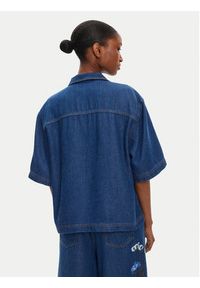 Munthe Koszula jeansowa Phor 252100525203 Niebieski Loose Fit. Kolor: niebieski. Materiał: lyocell