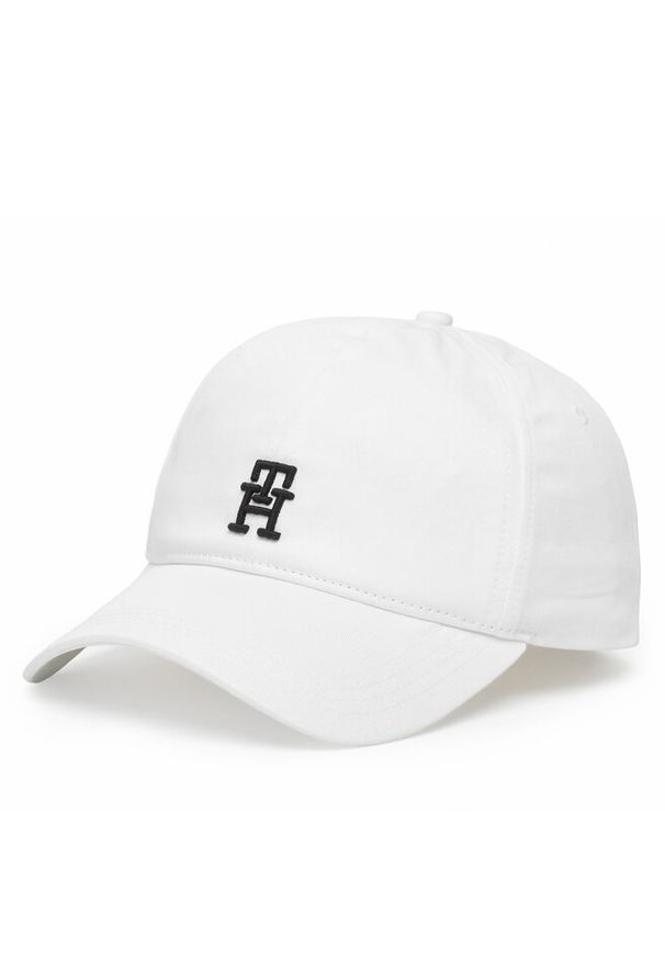 TOMMY HILFIGER - Czapka z daszkiem Tommy Hilfiger. Kolor: biały
