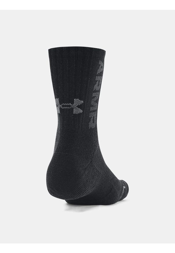 Skarpety treningowe Under Armour 3-Maker Mid Crew 3P. Kolor: czarny. Sport: fitness
