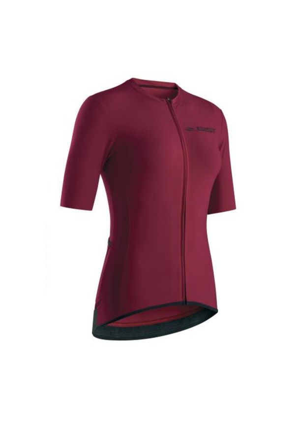 GIST - Koszulka rowerowa SUPREMO Lady, czerwona. Kolor: czarny. Materiał: materiał. Sport: kolarstwo