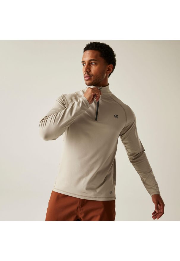 DARE 2B - Fuse Up II Polar narciarski męski. Kolor: beżowy. Materiał: polar. Sezon: zima. Sport: narciarstwo