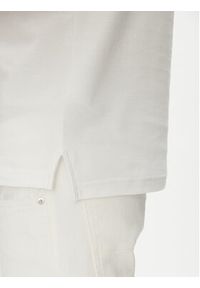 TOMMY HILFIGER - Tommy Hilfiger Polo MW0MW33167 Biały Regular Fit. Typ kołnierza: polo. Kolor: biały. Materiał: bawełna #3