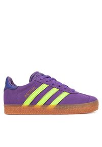Adidas - adidas Sneakersy Gazelle JP7131 Fioletowy. Kolor: fioletowy. Materiał: skóra, zamsz. Model: Adidas Gazelle