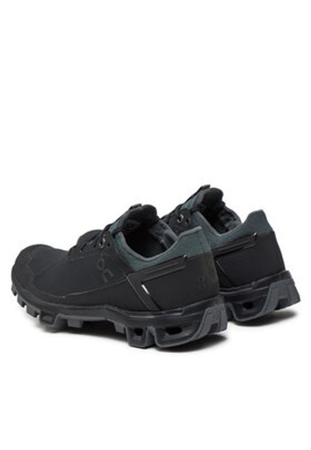 On Buty do biegania Cloudventure Peak 3499612 Czarny. Kolor: czarny. Materiał: skóra