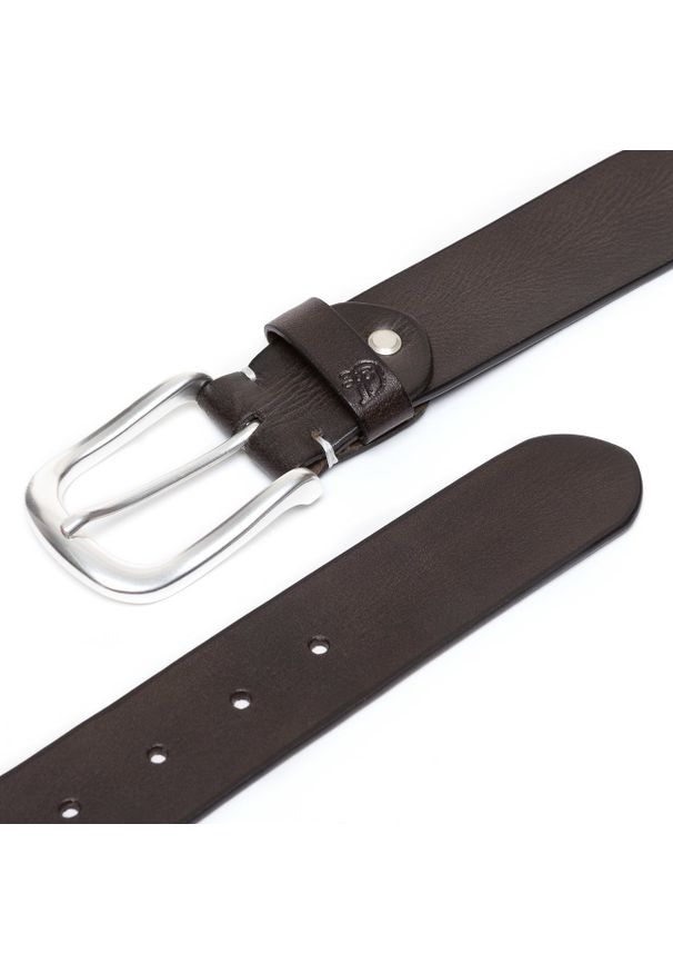 Tom Tailor - TOM TAILOR PASEK SKÓRZANY TM0174H51 690 40mm Gürtel. Materiał: skóra. Wzór: paski. Styl: klasyczny